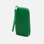 GREEN PLEATED